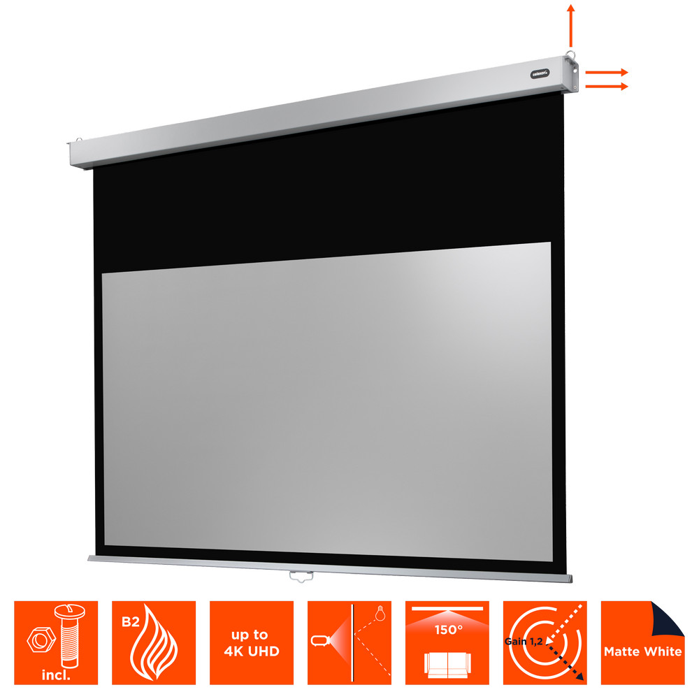 celexon Leinwand Rollo Professional Plus 180 x 112 cm
