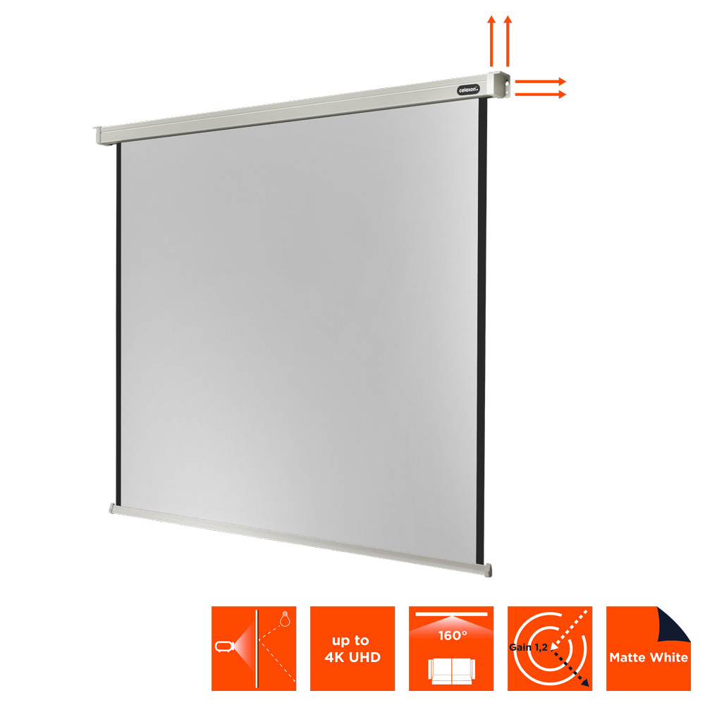 celexon Leinwand Motor Professional 160 x 160 cm