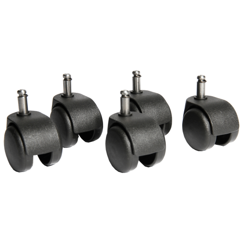 Teppichbodenrollen für EH-S bzw. FDS-290 Alternative zu Teppichbodenrollen für Erzieherinnenhocker bzw. Funktionsdrehstuhl