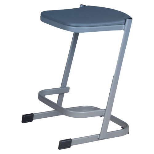 Schülerhocker U-Form, mit Fußraste H: 98 cm, Sitzhöhe: 60 cm