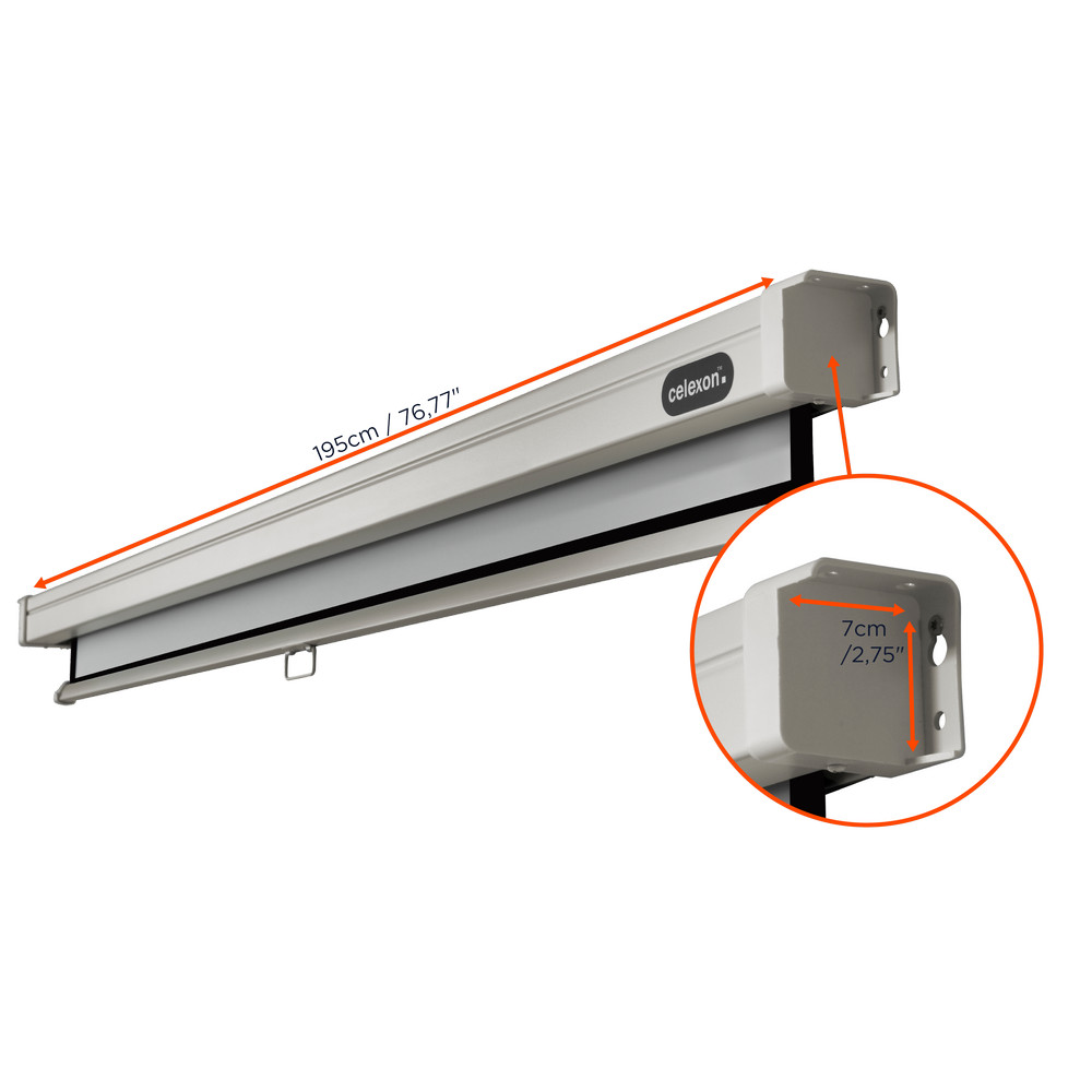 celexon Leinwand Rollo Professional 180 x 180 cm