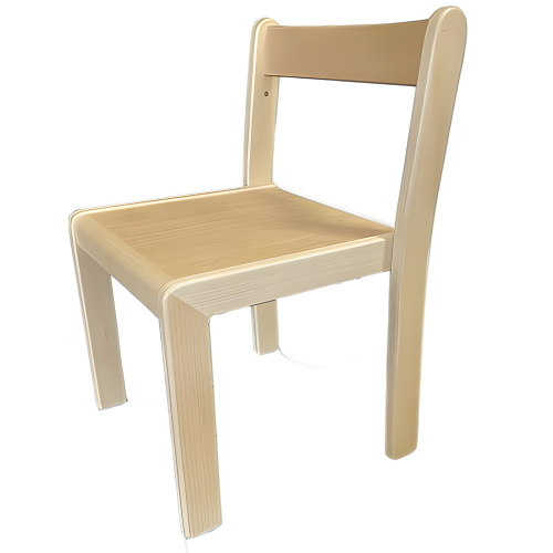 Stuhl TINA Holzstuhl, Sitzhöhe 26 cm
