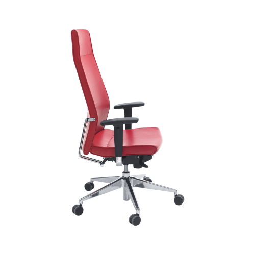 Bürodrehstuhl Activ Elegance Sitzhöhe: 44-57 cm, Drehkreuz: Chrom, Farbe des Polsters wählbar