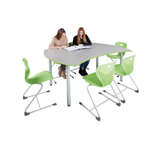 Tisch BEAN, Vollkernplatte B/H/T: 160x58-72x80 cm