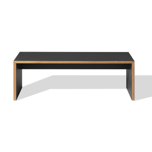 Bench Sitzelement B/H/T: 90x45x45 cm, 25mm Platte HPL, m. ABS Kante 2mm