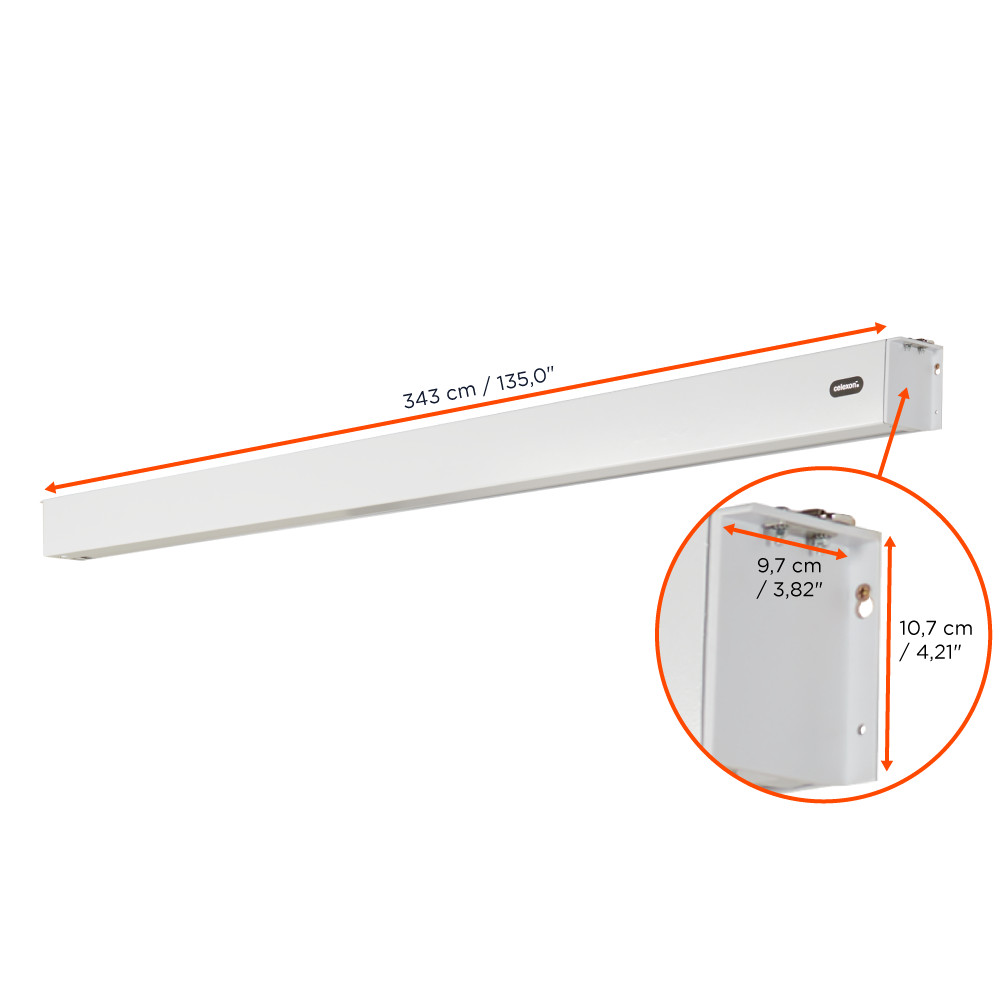 celexon Batterie Leinwand V2.0 Motor Professional Plus 320 x 180 cm