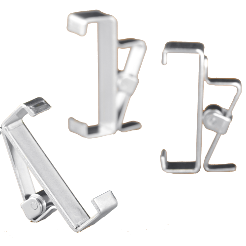 Rollklemme für geteilte Bilderklemmleiste AK 5 Rollklemme einzeln für Bilderklemmleisten AK 5