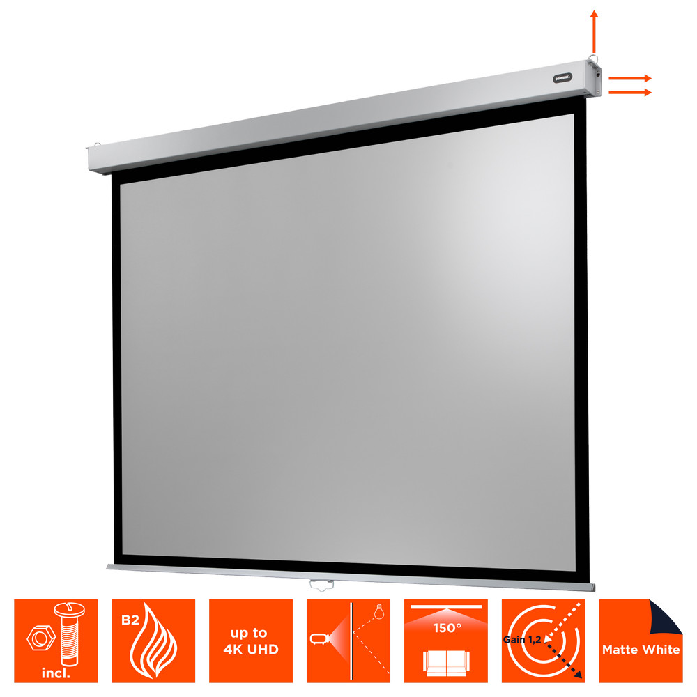 celexon Leinwand Rollo Professional Plus 160 x 120 cm