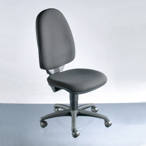 Bürodrehstuhl VERA Sitzhöhe: 42 - 55 cm, Stofffarbe Dunkelbraun