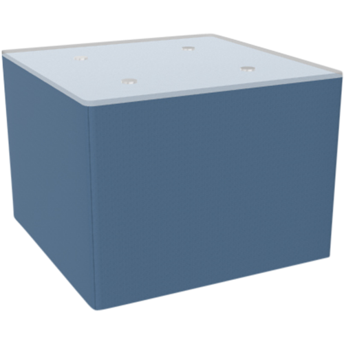 Sit!Box quadratischer Tisch B/H/T: 54x40x54 cm, Stoffgruppe C3 (schwer entflammbar)
