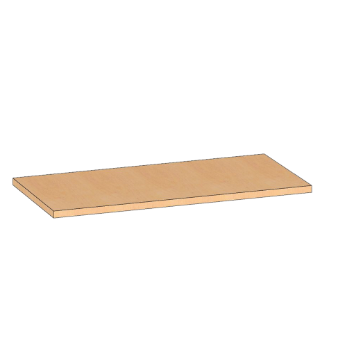 Zusätzlicher Einlegeboden - Serie evo180 bis Breite 59 cm, bitte Schrankmodell angeben