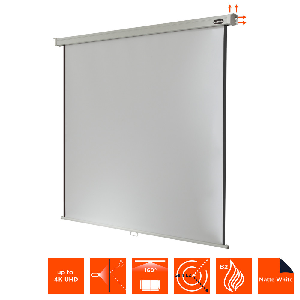 celexon Leinwand Rollo Professional 160 x 160 cm