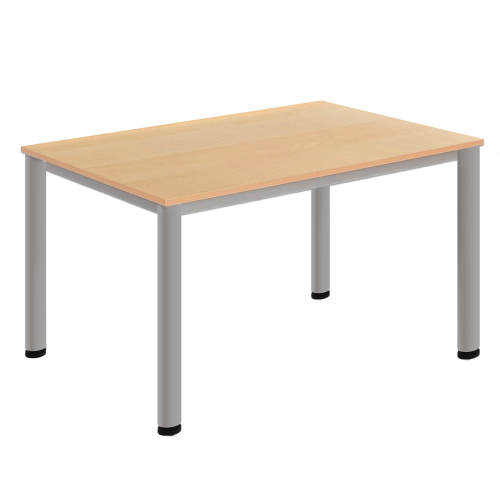 höhenverstellbarer Rechtecktisch B/T: 160x80 cm, Stellhöhe: 58-72 cm