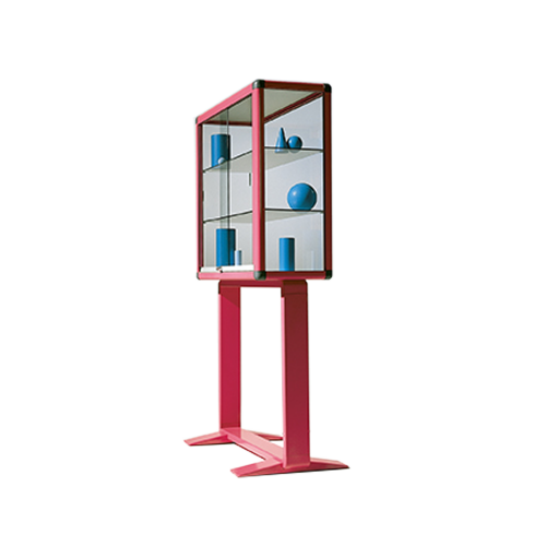 Aluvitrine Modell WV1 H/T: 195x40 cm, Breite wählbar