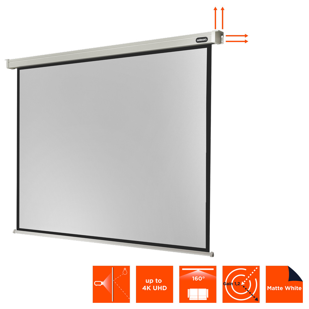 celexon Leinwand Motor Professional 240 x 180 cm