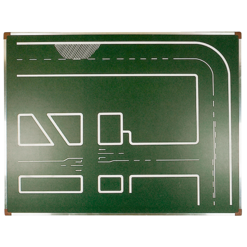 Verkehrstafel, für SV 1 und SV 1 FS B/H: 120x100 cm, magnethaftend