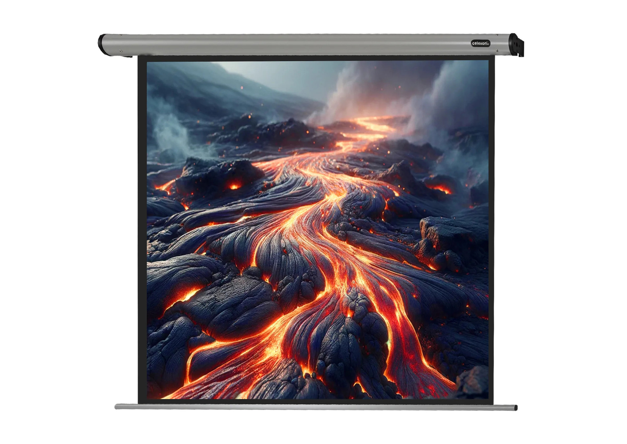 celexon Leinwand Motor HomeCinema 200 x 200 cm