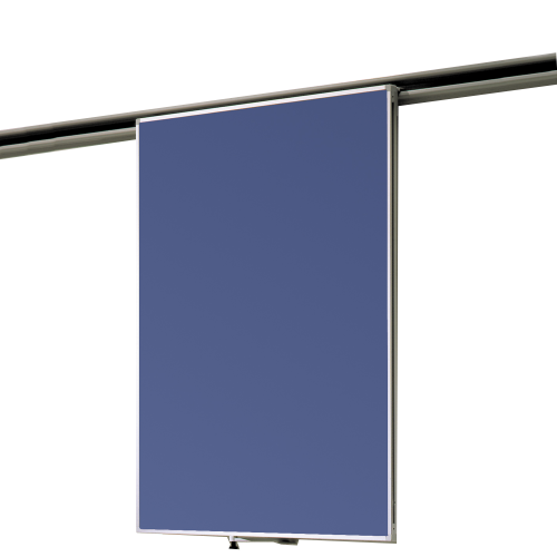 Stofftafel 2-seitig für Media-Rail 1 Größe wählbar, Farbe wählbar