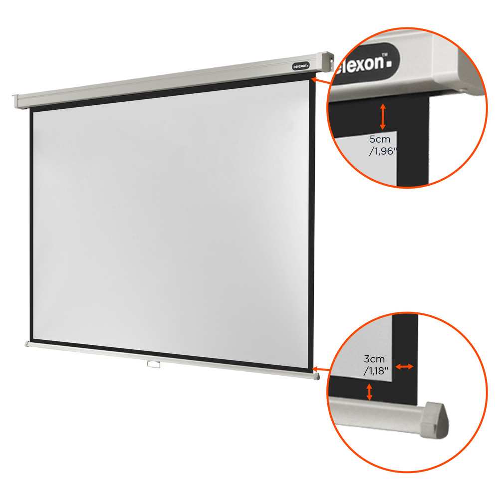 celexon Leinwand Rollo Professional 200 x 150 cm