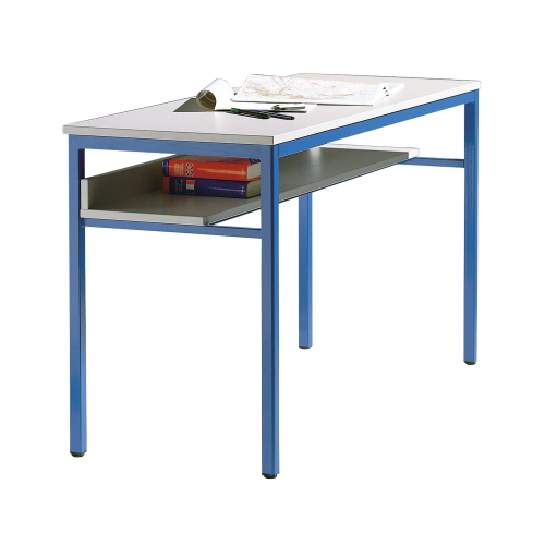 Tisch mit Ablage Tischgröße/-farbe wählbar