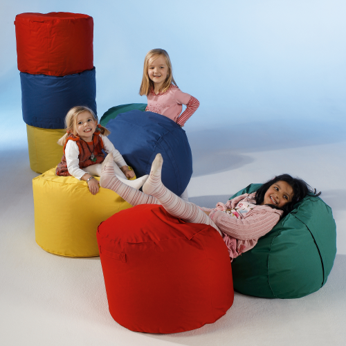 Aussenhülle für Chillout Bag Medium B/H/T: 58x41x58 cm, Ersatzhülle ohne Füllung, blau