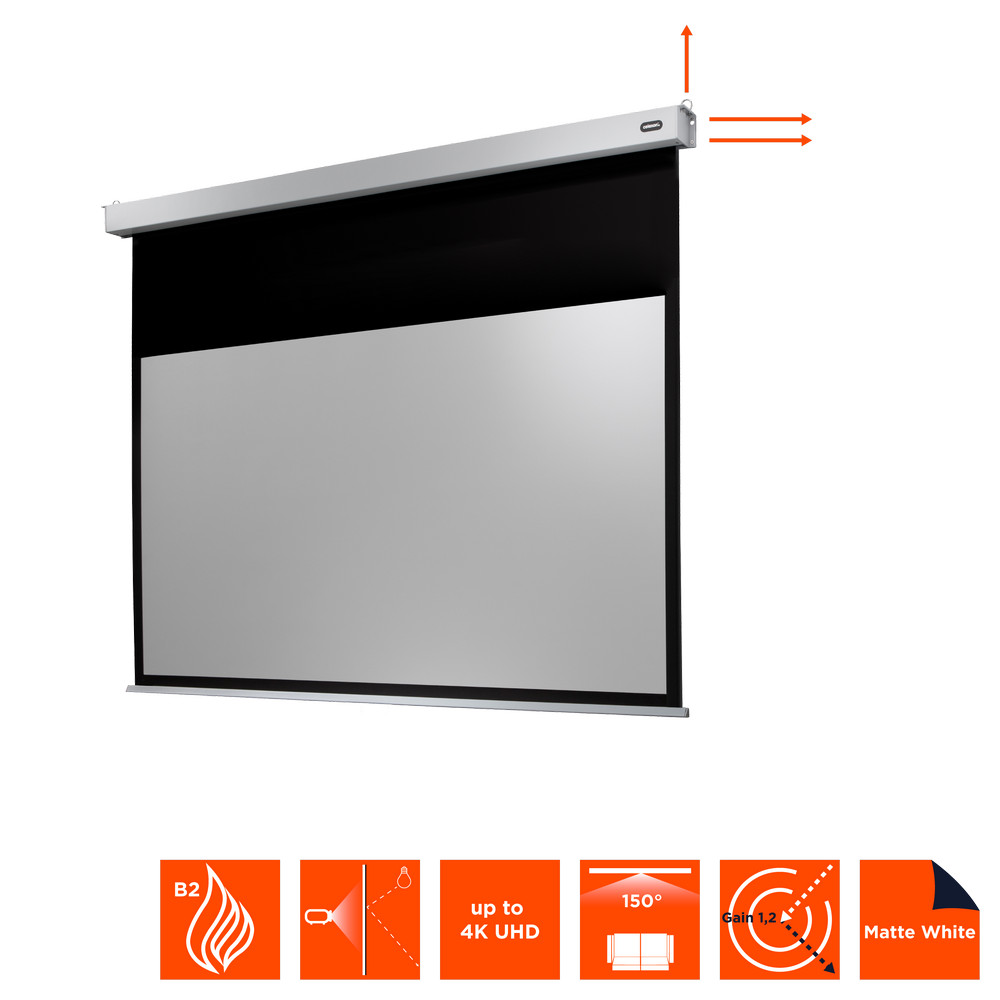 celexon Leinwand Motor Professional Plus 160 x 100 cm