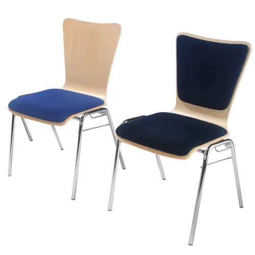 Stuhl JOEL, mit Sitzpolster B/H/T: 51x84,5x55,5 cm, Sitzhöhe: 44 cm