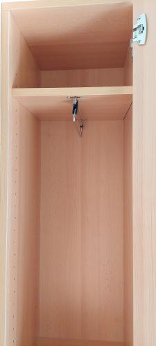 Spielkleiderschrank mit Tür B/H/T: 35,5x110x36 cm