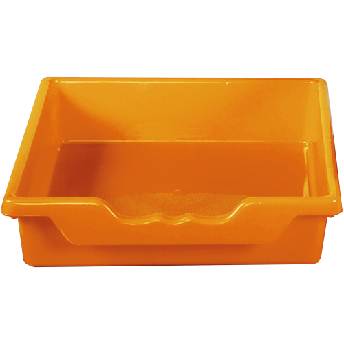 Ergo Tray Box M Orange, aus schwer entflammbarem Kunststoff