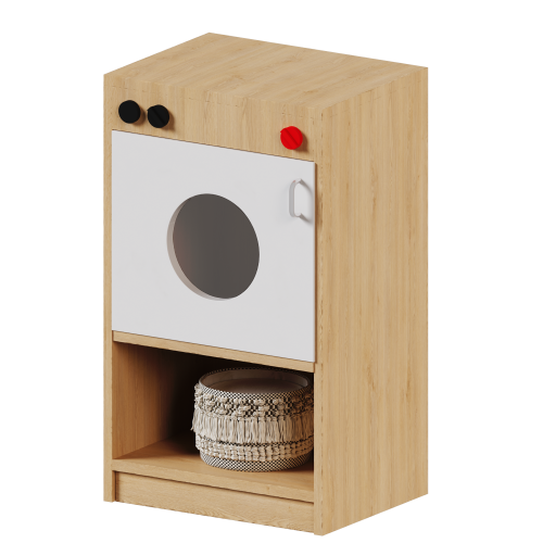 Spiel-Waschmaschine B/H/T: 47x80x36 cm, Arbeitshöhe 80 cm