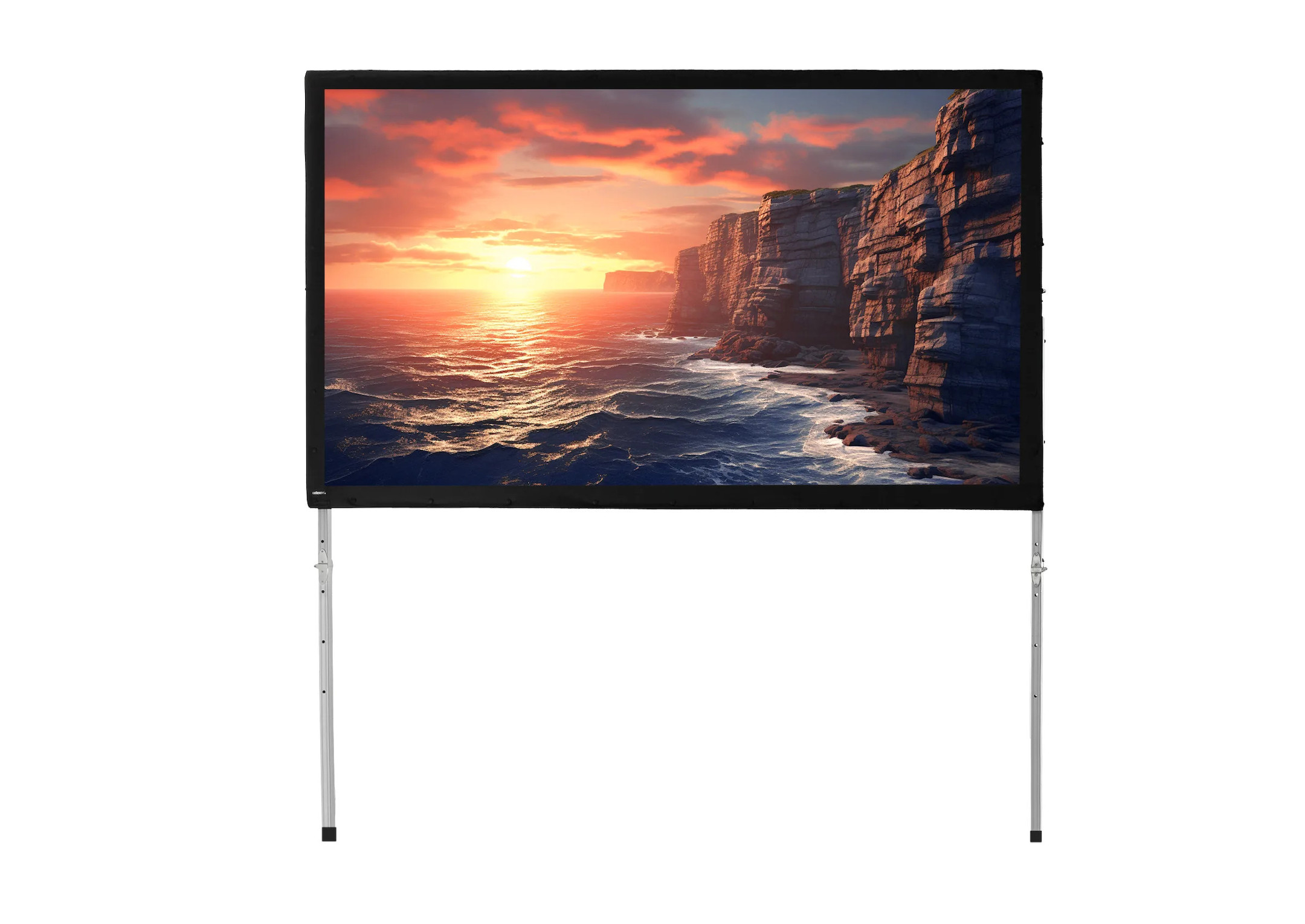 celexon Faltrahmen Leinwand Mobil Expert 203 x 114cm, Frontprojektion